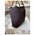 Borsa tote Gucci GG Supreme in tela marrone - vista 5
