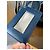 Balenciaga Handtasche aus blauem Leder - Ansicht 11