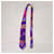 Gianni Versace Cravatta in Seta Viola Multicolore Viola scuro  - vista 2
