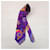 Gianni Versace Cravatta in Seta Viola Multicolore Viola scuro  - vista 8