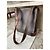 Céline Celine Borsa a Tracolla in Tela Rivestita Triomphe e Pelle Marrone - vista 3