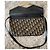 Borsa a tracolla Christian Dior Monogramme in tela jacquard Marrone Nero - vista 11