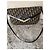 Borsa a tracolla Christian Dior Monogramme in tela jacquard Marrone Nero - vista 5