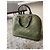 Louis Vuitton Alma Pelle Vernice Verde Kaki - vista 16