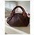 Borsa Fendi in pelle marrone con manici intrecciati - vista 15