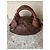 Borsa Fendi in pelle marrone con manici intrecciati - vista 2