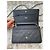 Chanel Cambon Quilted Black Leather Wallet on Chain - view 7