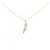 Autre Marque Collana con diamante Au750 Rosa