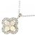 Autre Marque Collana in Opale e Diamante Pt900/Pt850 Argento - vista 3