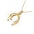 Autre Marque Collana Horseshoe in Diamanti Au750 D'oro - vista 4
