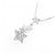 Autre Marque Collana con Diamanti K18WG Argento - vista 3