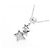 Autre Marque Collana con Diamanti K18WG Argento - vista 4
