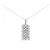Autre Marque Collana in platino con diamanti PT900 PT850 Argento