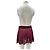 Free People Minifalda de tul granate Burdeos - vista 2