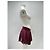 Free People Minifalda de tul granate Burdeos - vista 3