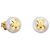 Autre Marque Orecchini TOUS Bear Pearl in oro 18k Bianco D'oro