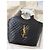 Saint Laurent Borsa Tote in Pelle Trapuntata, Nera Nero - vista 14