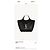 Saint Laurent Borsa Tote ICARE in Rafia Nera Nero - vista 9