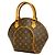Borsa Louis Vuitton Monogram Ellipse PM Marrone