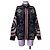 Autre Marque Chaqueta GDT TOO Estampado Celestial Negro Blanco Roja Dorado