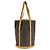 Louis Vuitton Monogram Bucket GM Schultertasche Braun