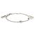 Bracciale Louis Vuitton Essential V in metallo Argento - vista 2