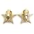 Orecchini Chanel Gold Metal Stud D'oro  - vista 4
