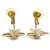 Orecchini Chanel Gold Metal Stud D'oro  - vista 5