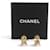 Orecchini Chanel Gold Metal Stud D'oro  - vista 8