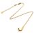 Collana Louis Vuitton LV&ME Initial J Metal Gold - vista 2