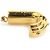 Collana Louis Vuitton LV&ME Initial J Metal Gold - vista 3