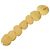 Céline Bracciale rigido in metallo dorato Celine FCA2294 D'oro - vista 6