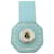 Hermès Bracelet Charm Petit H Hermes Jaune Bleu clair  - vue 6
