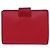 Cartera de piel Saffiano roja de Prada - vista 2