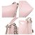 Bulgari Borsa a tracolla in pelle rosa Bvlgari - vista 9