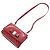 Borsa a tracolla in smalto rosso Salvatore Ferragamo - vista 4