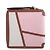 Loewe Puzzle Leder Rundgeldbörse mit Reißverschluss Braun Pink Roh - Ansicht 2