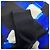 Borsa a Spalla Chanel Airline Nylon Nero Bianco Blu - vista 13
