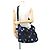 Borsa a Spalla Chanel Airline Nylon Nero Bianco Blu - vista 5