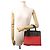 Borsa Louis Vuitton City Steamer PM Nero Rosso - vista 4