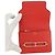 Roulis Hermès Monedero Hermes en piel Chevre Mysore Roja Naranja - vista 4