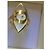 inconnue Folli Follie Emaille-Ring Goldfarben Golden - Ansicht 2