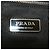 Prada Terry 1BG130 Tote Bag Schwarz Polyester Weiß - Ansicht 4