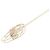 Collana con design Birdcage Chanel D'oro - vista 2