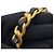 Borsa a tracolla Chanel Matelassé in agnello Nero - vista 8