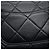 Timeless Borsa a Spalla Chanel Matelassé Mini Flap Nero - vista 7