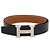 Hermès Hermes Constance H-Belt Reversible Nero D'oro