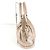 Borsa a mano in pelle rosa Gucci - vista 2