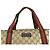 Borsa Tote Gucci GG Canvas Sherry Marrone - vista 5