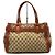 Borsa Tote Gucci GG Canvas Marrone - vista 4